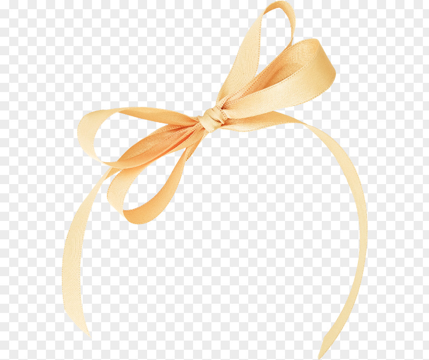 Ribbon Beige PNG