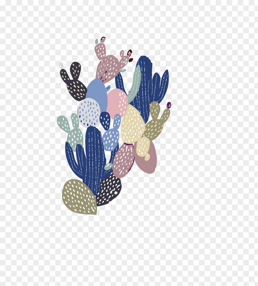 Cactus T-shirt Clothing Fashion Woman PNG