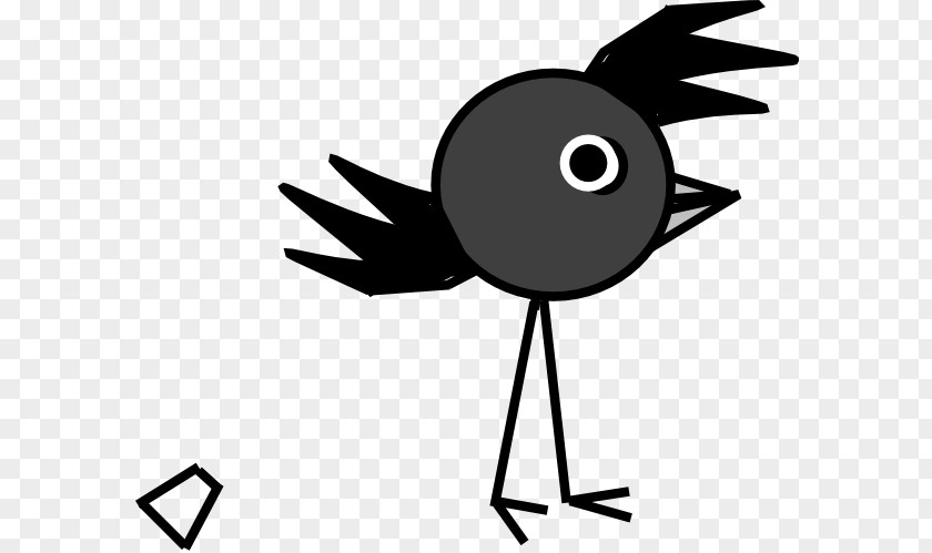 Crows Clip Art Crow Beak Black And White Animal PNG
