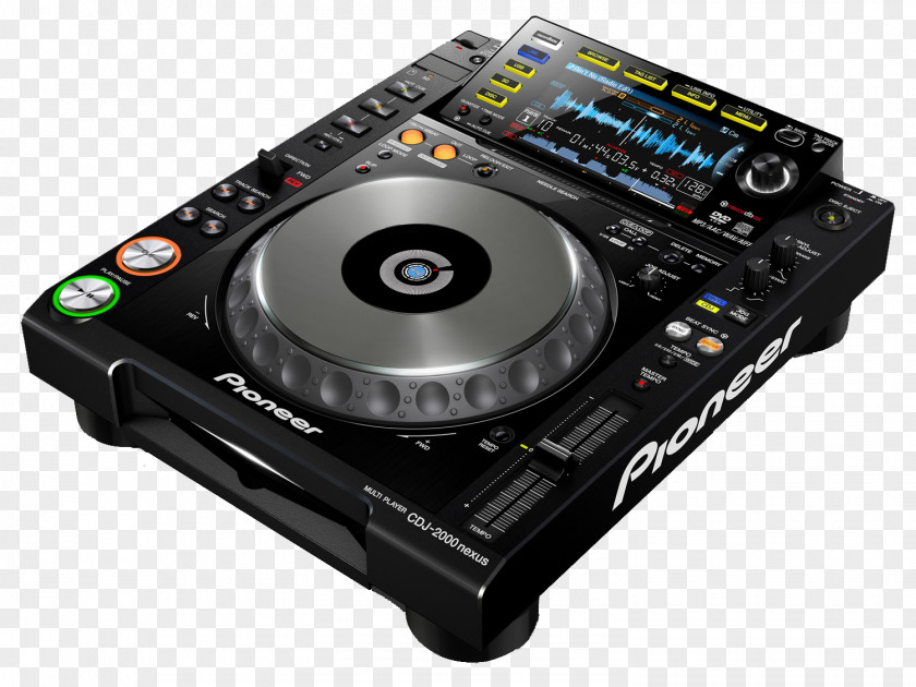 Disc Jockey CDJ-2000 Pioneer DJ Corporation PNG