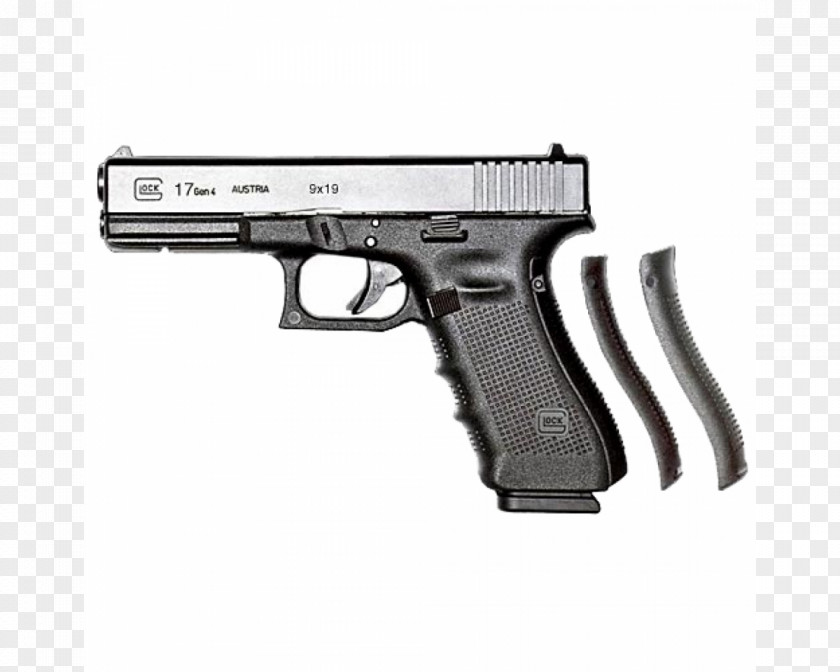Glock 19 Left Handed Pistols Semi-automatic Firearm Guns & Ammo Ammunition Cartridge PNG