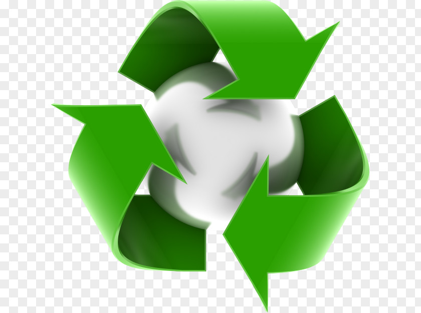 Greening Recycling Symbol Bin Rubbish Bins & Waste Paper Baskets PNG