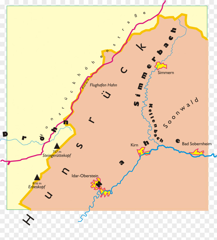 Map E-book PDF Boppard PNG