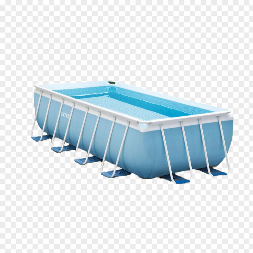 Piscina Swimming Pool Intex Prism Frame Rectangular Pond Liner Skimmer Rectangle PNG