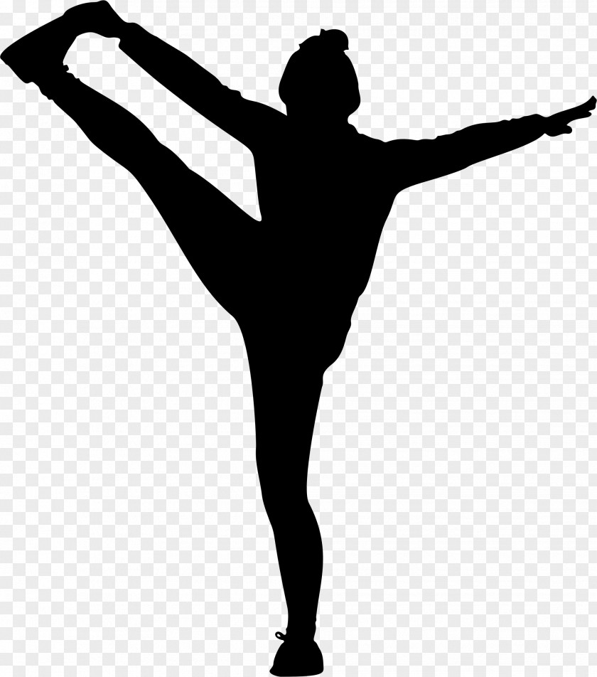 Silhouette Ballet Photography Cheerleading Logo PNG
