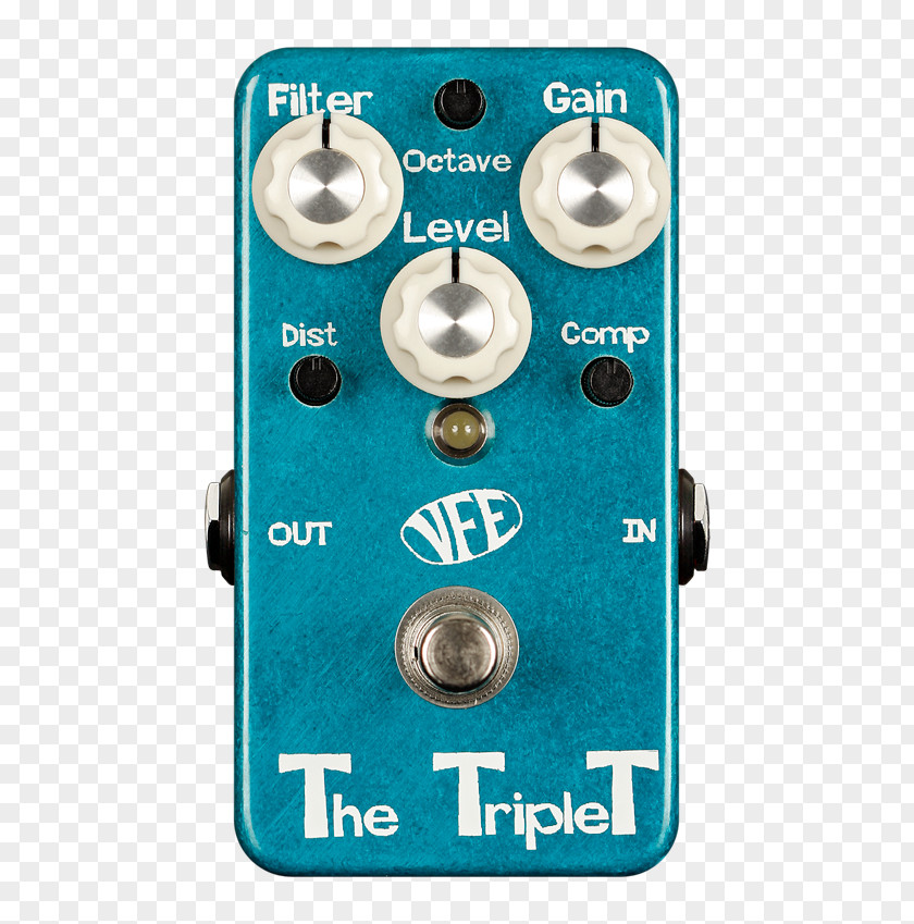 Triplet Effects Processors & Pedals Audio Distortion Delay Dynamic Range Compression PNG