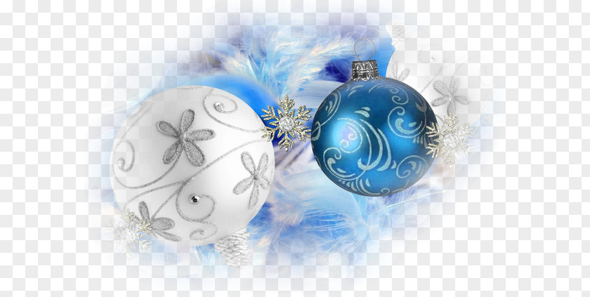 Deco Guy Christmas Ornament Bombka Blue Decoration PNG