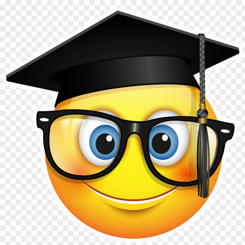 Graduation Ceremony Emoji Square Academic Cap Clip Art PNG