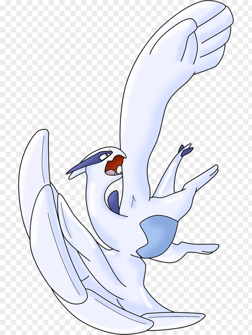 Lugia Pokemon Illustration Line Art Pokémon HeartGold And SoulSilver Drawing PNG