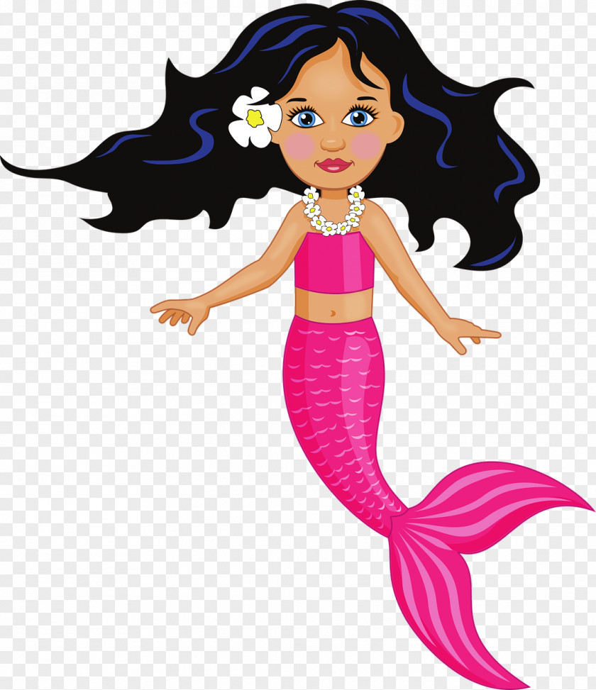 Mermaid The Little Drawing Fairy Tale PNG
