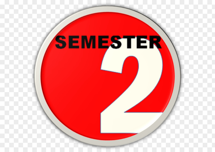 Second Semester Image Clip Art Logo Academic Term PNG