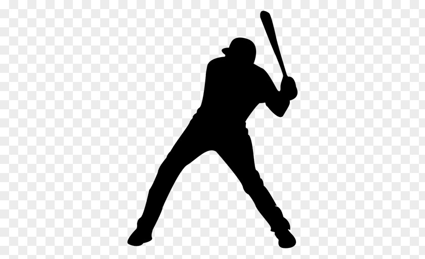 STRIKE Baseball Bats Silhouette Batting Clip Art PNG