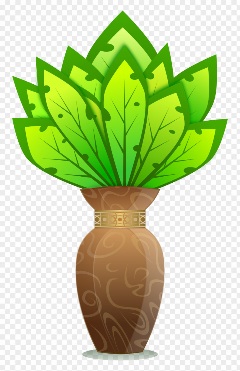 Vase Houseplant Clip Art PNG