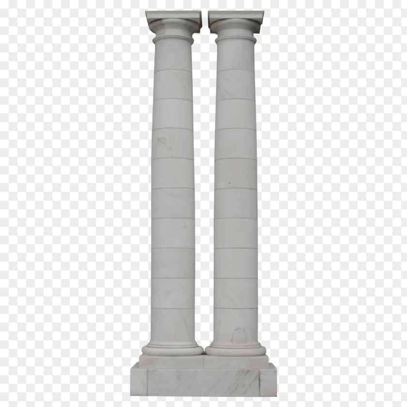 Column Structure Low Poly Rendering Architecture PNG