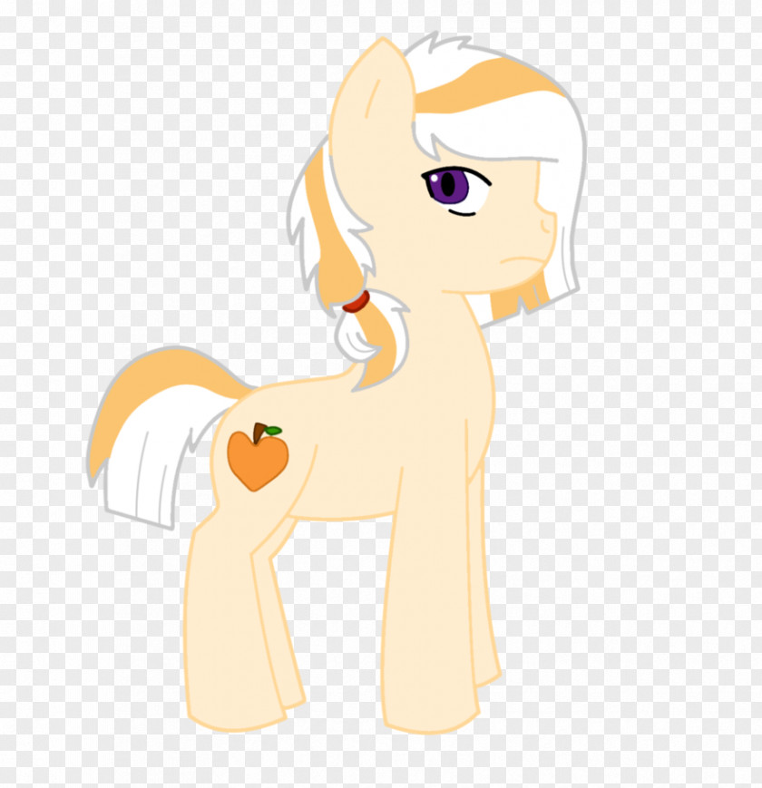 Peaches And Cream Horse Ear Clip Art PNG