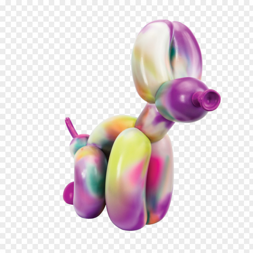 Pooping Balloon Dog Paddle Pop Collectable Designer Toy Art PNG