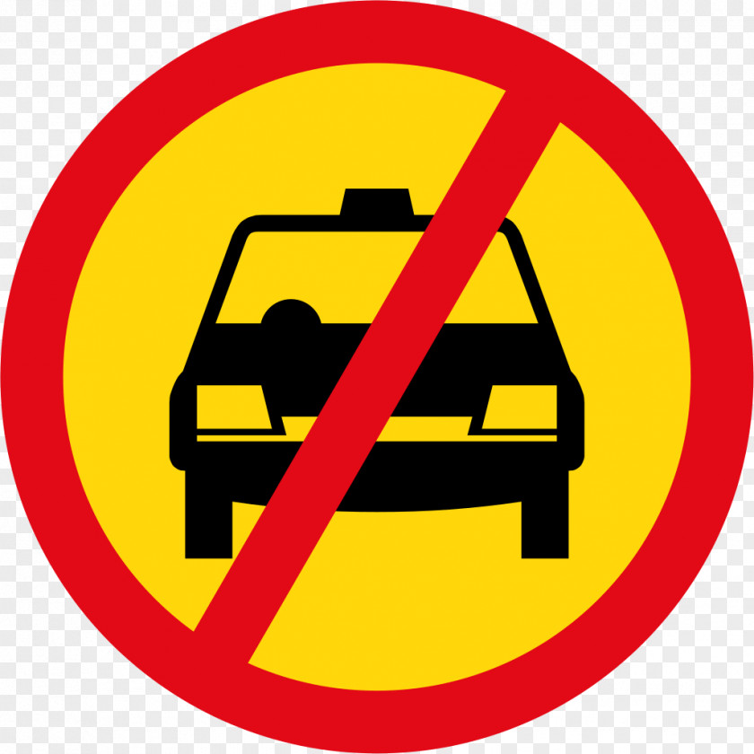 Prohibition Of Parking Taxi Traffic Sign South Africa Botswana Bus PNG