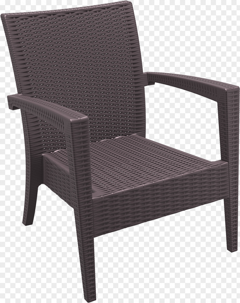 Table Wing Chair Furniture Resin Wicker PNG