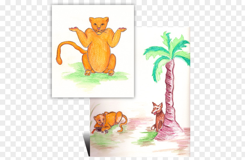 Watercolor Tiger Vertebrate Child Art Animal PNG