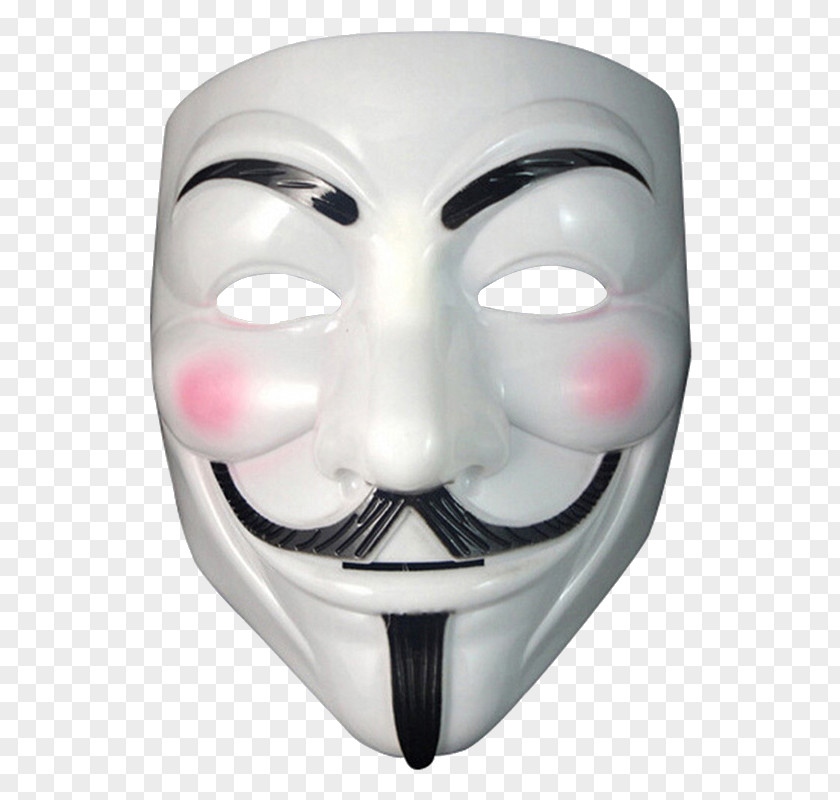 Anonymous Mask Guy Fawkes Costume Party PNG
