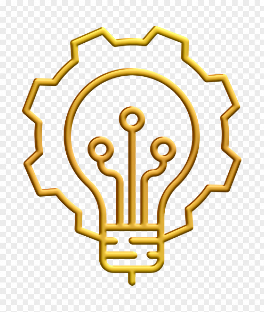 Artificial Intelligence Icon Technology Process PNG