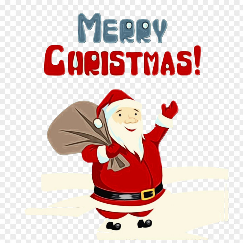 Christmas Eve Happy Santa Claus PNG