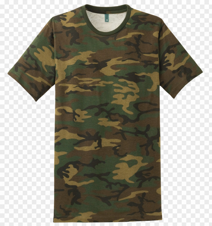 Dress Shirt Printed T-shirt Clothing Camouflage PNG