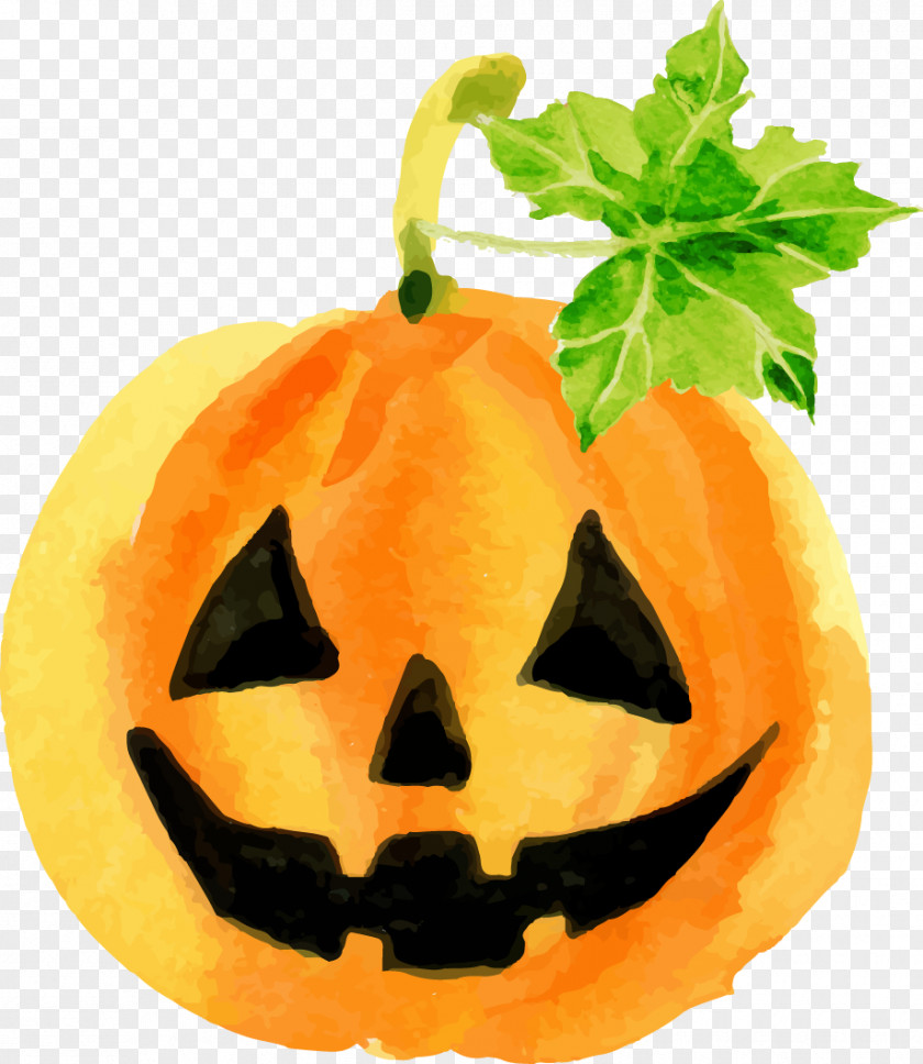 Halloween Pumpkin Watercolor Jack-o'-lantern Qin Taoyuan Super Group Corporation Calabaza PNG