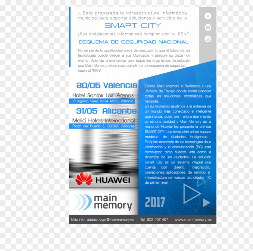 Smart Cities Main Memory Manuel Carlos Martí Font Electrical Cable City Brand PNG