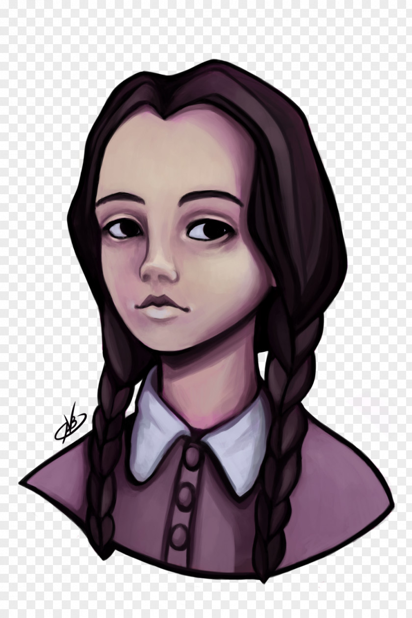 Wednesday Addams The Family Drawing Fan Art Artist PNG