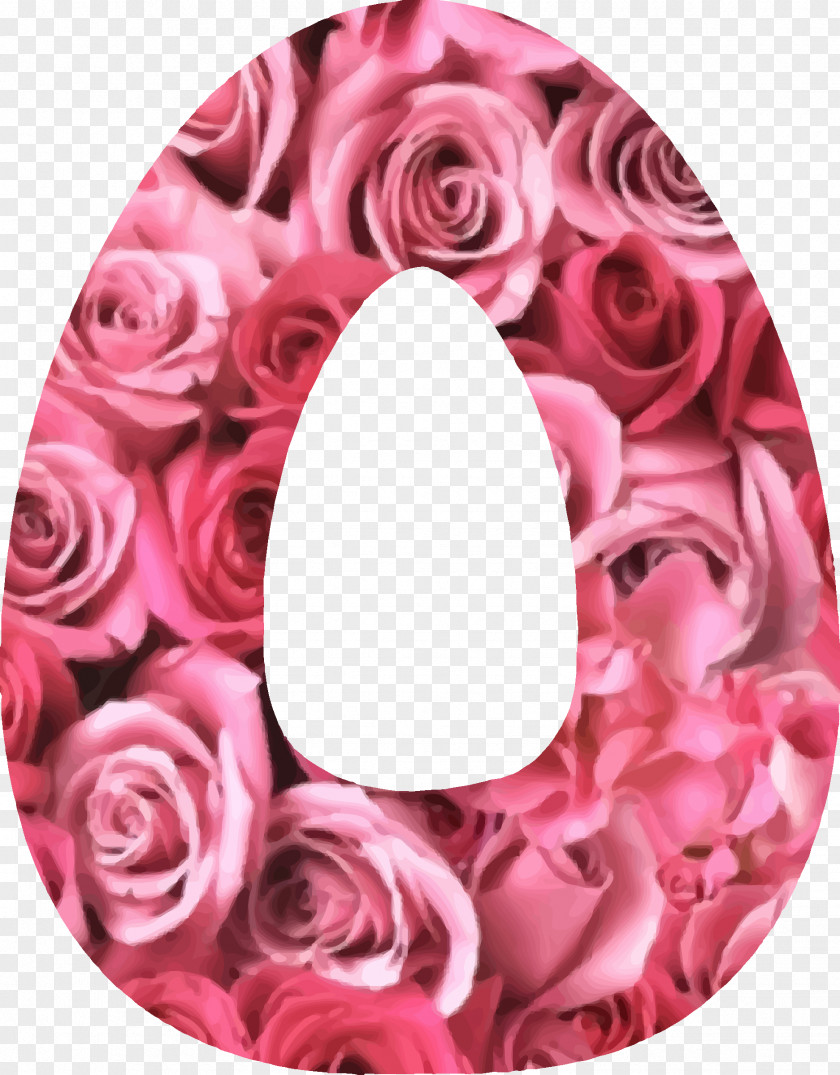 Alphabet Garden Roses Letter Clip Art PNG