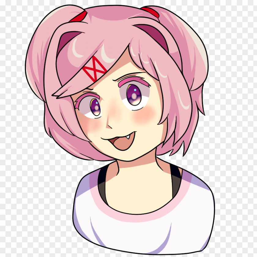 Doki Literature Natsuki Club! Mod Eye PNG