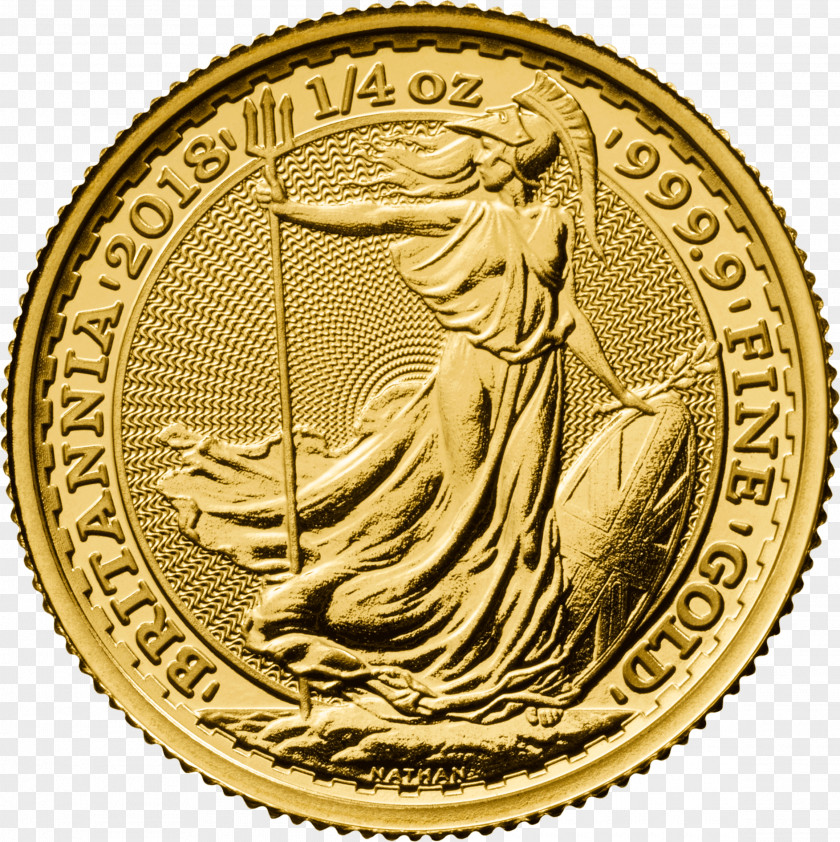 Gold Coins Royal Mint Britannia Bullion Bar PNG