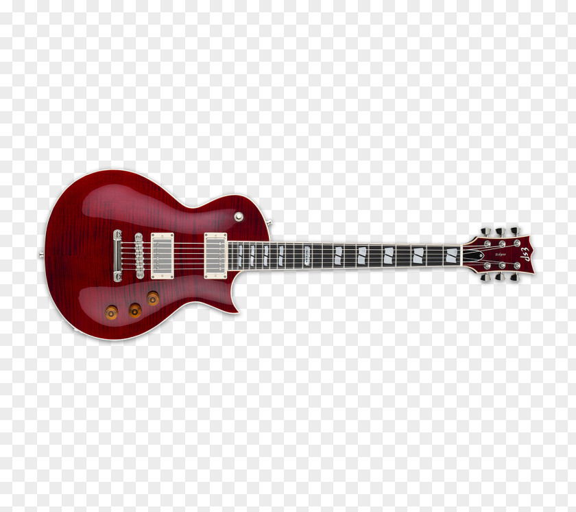 Guitar ESP LTD EC-1000 Deluxe EC-256FM Guitars PNG