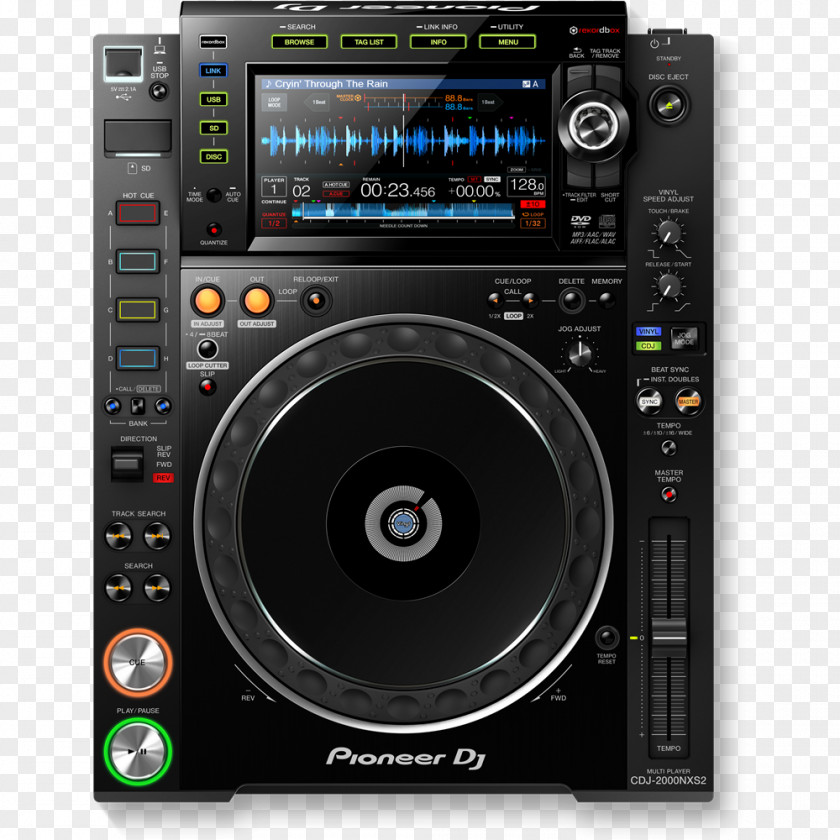 Headphones CDJ-2000 Pioneer DJ Disc Jockey PNG