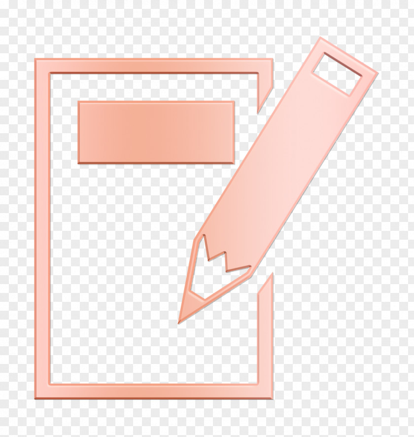 Pencil Icon Note And Academic 2 PNG