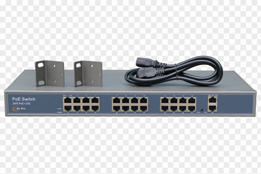 Power Over Ethernet Computer Network Fast Switch PNG