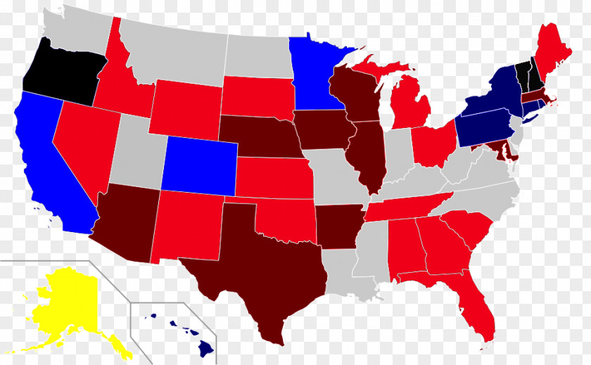 Vote United States Presidential Election, 1992 US Election 2016 Red And Blue Map PNG
