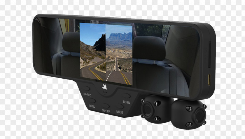 Car Dashcam Rear-view Mirror Camera Dashboard PNG