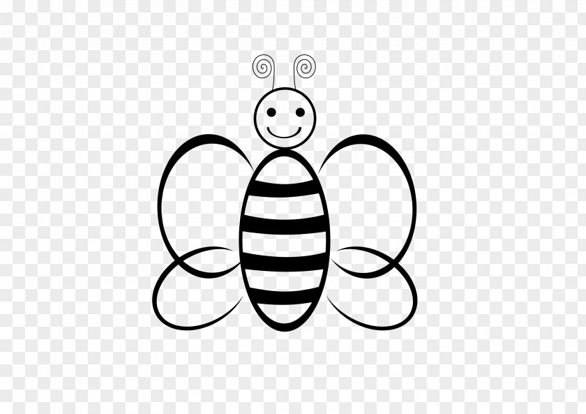 Honey Bee European Dark Clip Art PNG