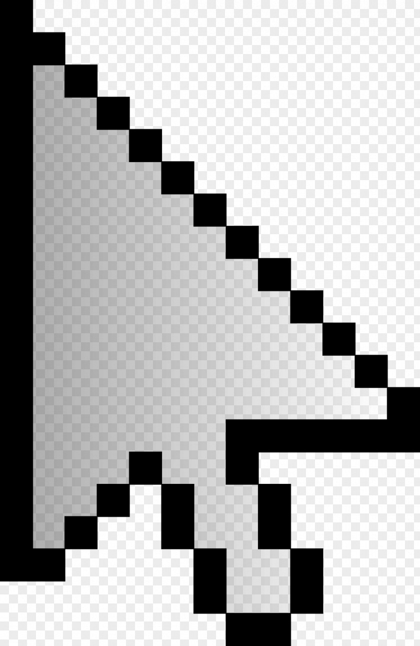 Mouse Cursor Computer Pointer Pixel Clip Art PNG