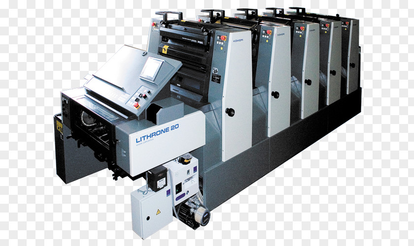 Throne Offset Printing Printer Paper Komori PNG