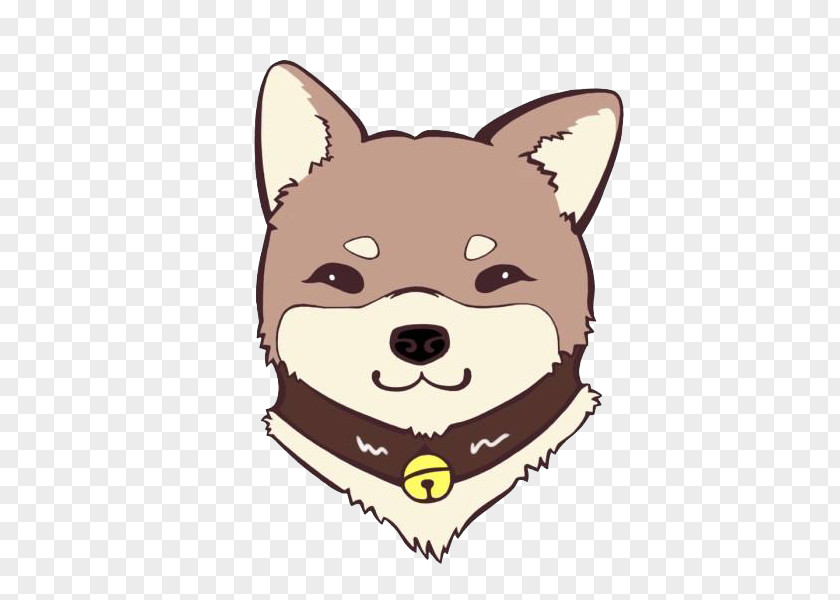 A Dog Shiba Inu Cartoon Cuteness PNG