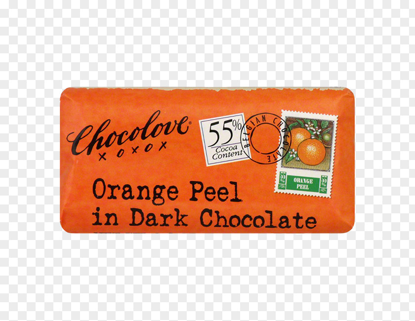 Chocolate Bar Chocolove Peel Orange PNG