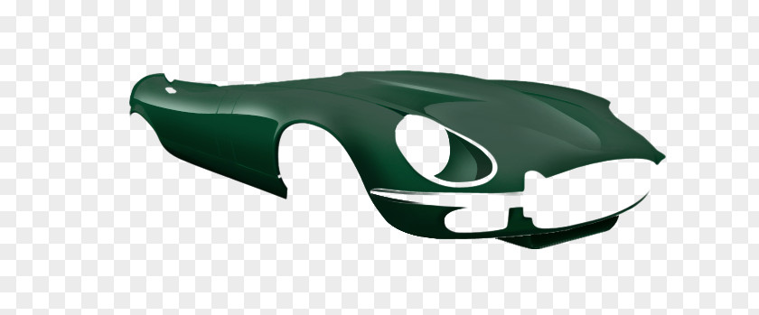 Green Classic Car Goggles Automotive Design Plastic PNG