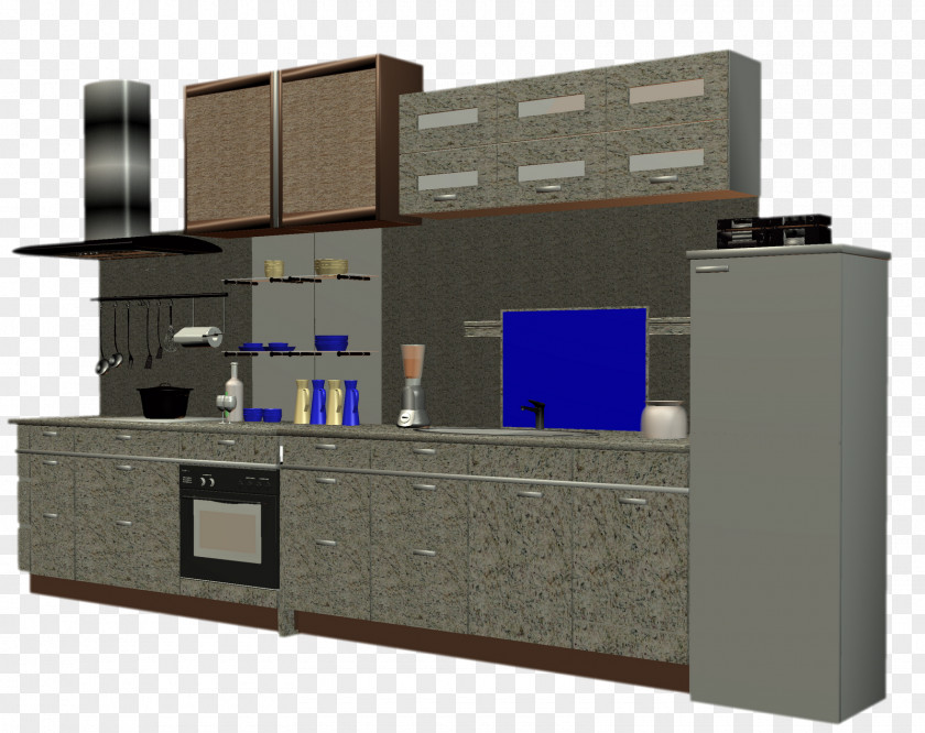 Kitchen 3D Computer Graphics Clip Art PNG