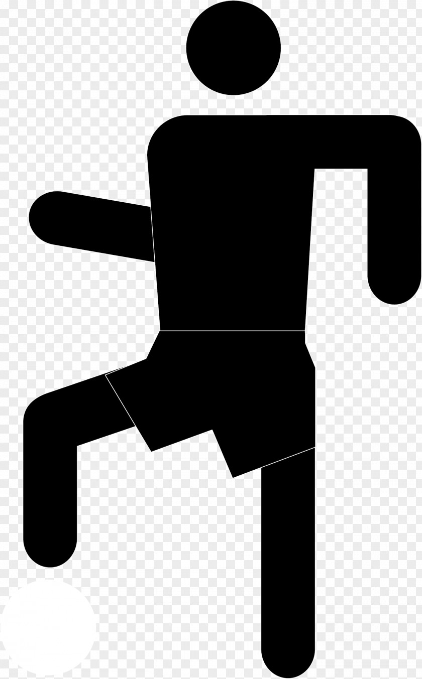 Penalty Child Silhouette Kick Shot PNG