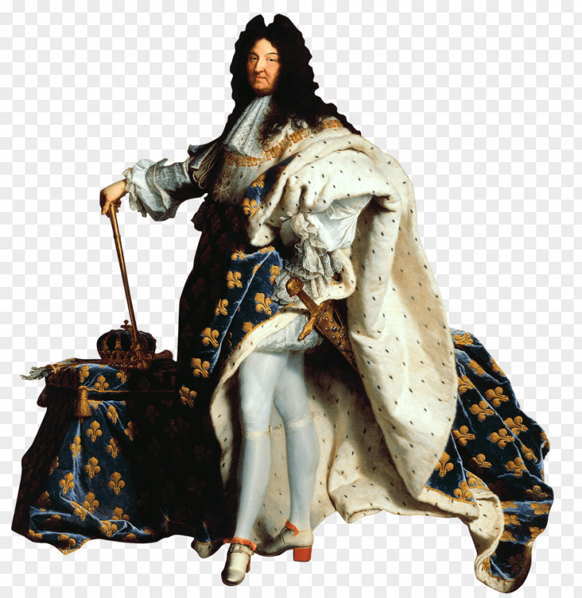 Portrait Of Louis XIV Bust Palace Versailles Monarch Style PNG