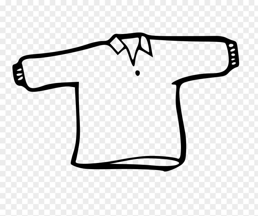 Shirt Clipart Outline T-shirt Clip Art Openclipart Top PNG