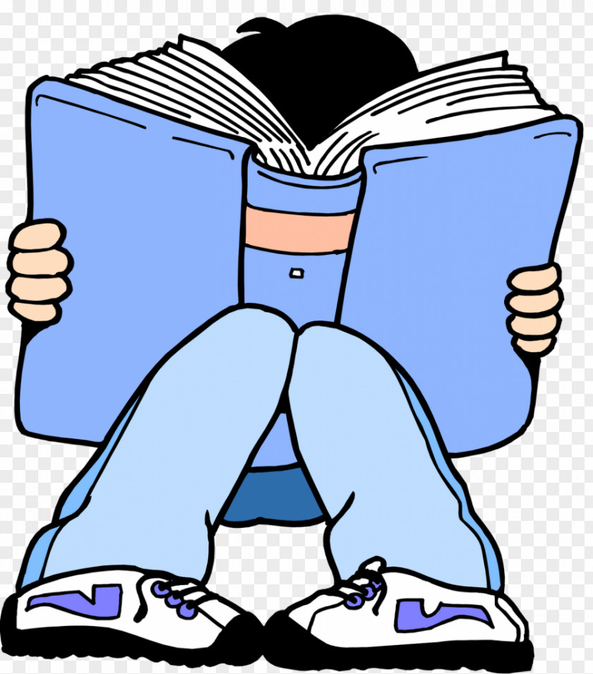 Student Reading Book Accelerated Reader Clip Art PNG